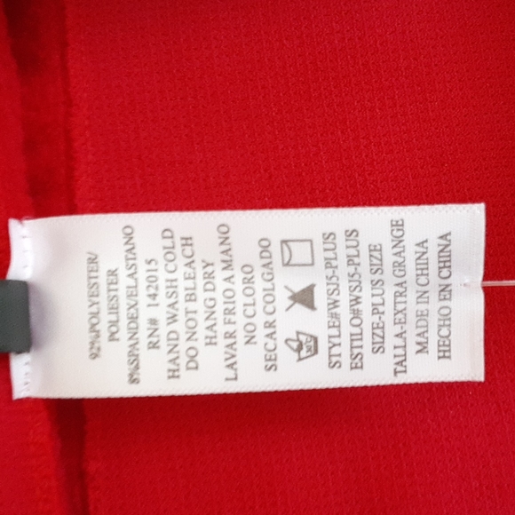 2/$20 Fleece lined leggings, one size plus - Picture 5 of 5